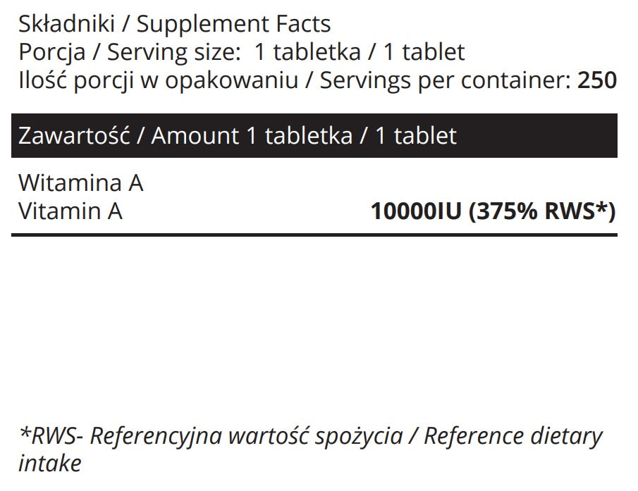 A-vitamin (Retinylacetat)