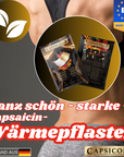 Capsaicin Varmeplaster