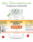 D3-vitamin, DEPOT