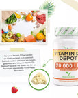 D3-vitamin, DEPOT