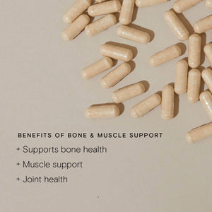 Bone & Muscle Support (Bone Complex), 90 kapsler til sunde knogler, led og muskler fra Wild Nutrition