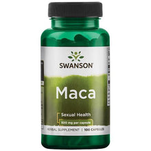 Indlæs billede til gallerivisning Maca - 500 mg - 100 kapsler fra Swanson
