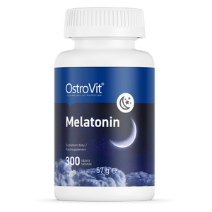 Melatonin - 1 mg - 300 tabletter, søvnkosttilskud fra OstroVit