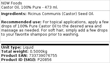 Ricinusolie (Castor Oil)