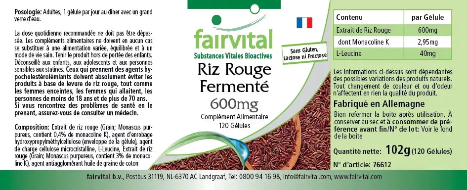 Røde Ris, Fermenteret