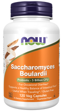 Indlæs billede til gallerivisning Saccharomyces Boulardii - 500 mg - 60 Veg kapsler fra Now Foods
