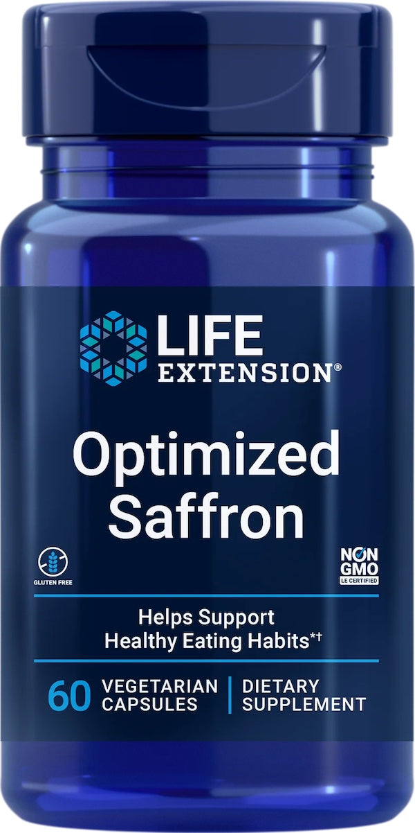Safran optimeret med Satiereal - 88.25 mg - 60 kapsler fra Life Extension