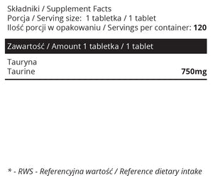Taurin, 750 mg, 120 Veg kapsler fra Sowelo