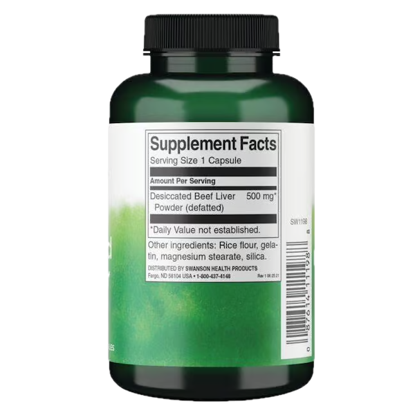 Tørret Okselever (Beef Liver)