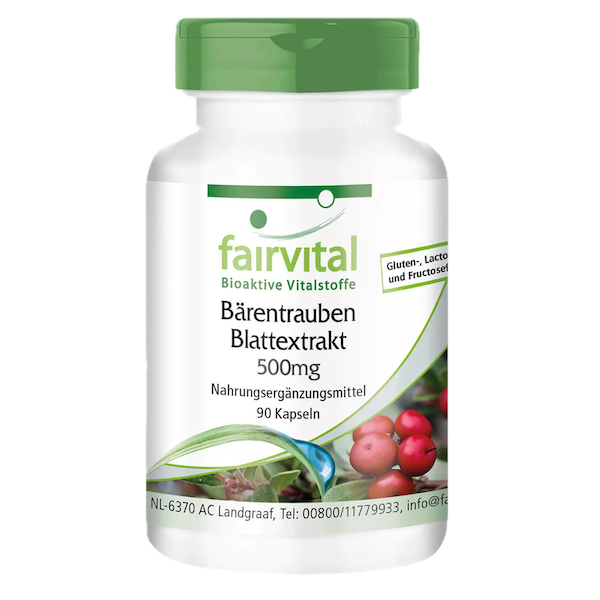 Uva-Ursi (Bjørnebærblad-ekstrakt)