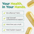 50+ Multi - Vitaminer & mineraler - 60 vcaps fra Cytoplan