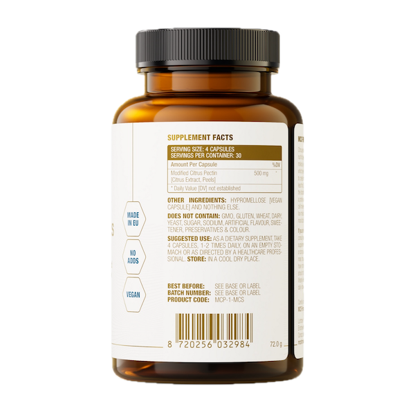 Modificeret citrus pektin