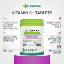 Indlæs billede til gallerivisning C-vitamin DEPOT - 1000 mg - 360 tabletter fra Lindens
