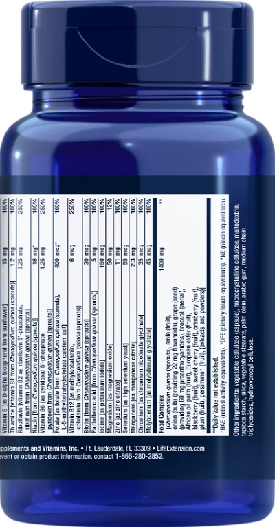 Multivitamin, Plantebaseret