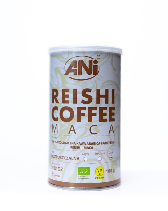 Reishi & Maca-kaffe