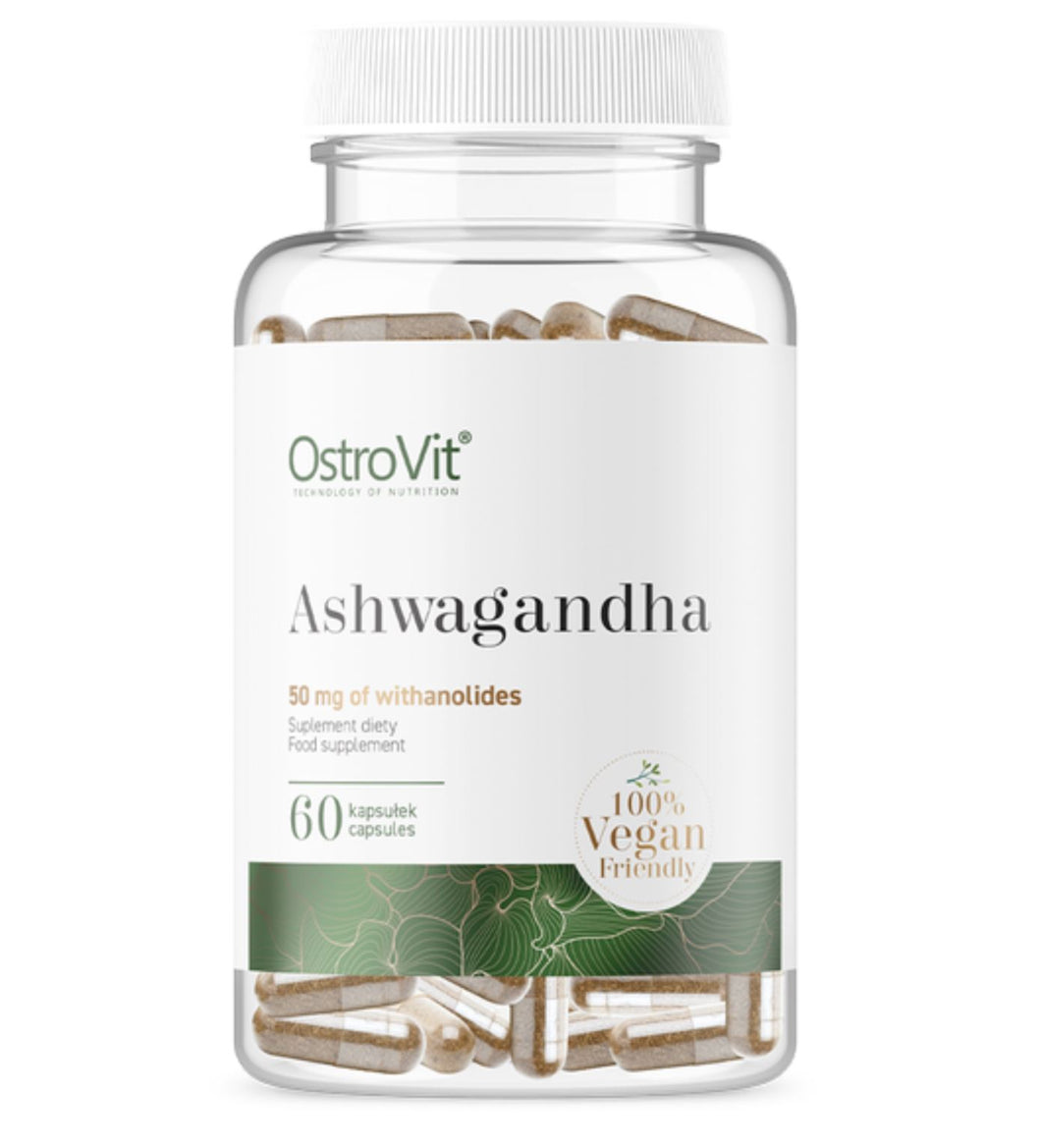 Ashwagandha-ekstrakt - 700 mg - 60 VEG-kapsler fra Ostrovit
