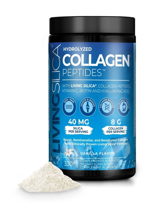 Kollagenpeptider med Living Silica