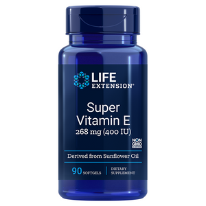 Super E vitamin naturlig ikke syntetisk form 400 IU fra solsikke