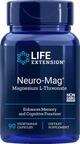 Life Extension Neuro-Mag, Magnesium L-Threonat, 90 Kapsler
