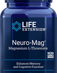 Life Extension Neuro-Mag, Magnesium L-Threonat, 90 Kapsler