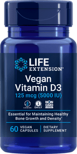 Life Extension Vegansk D3-vitamin, 60 Kapsler