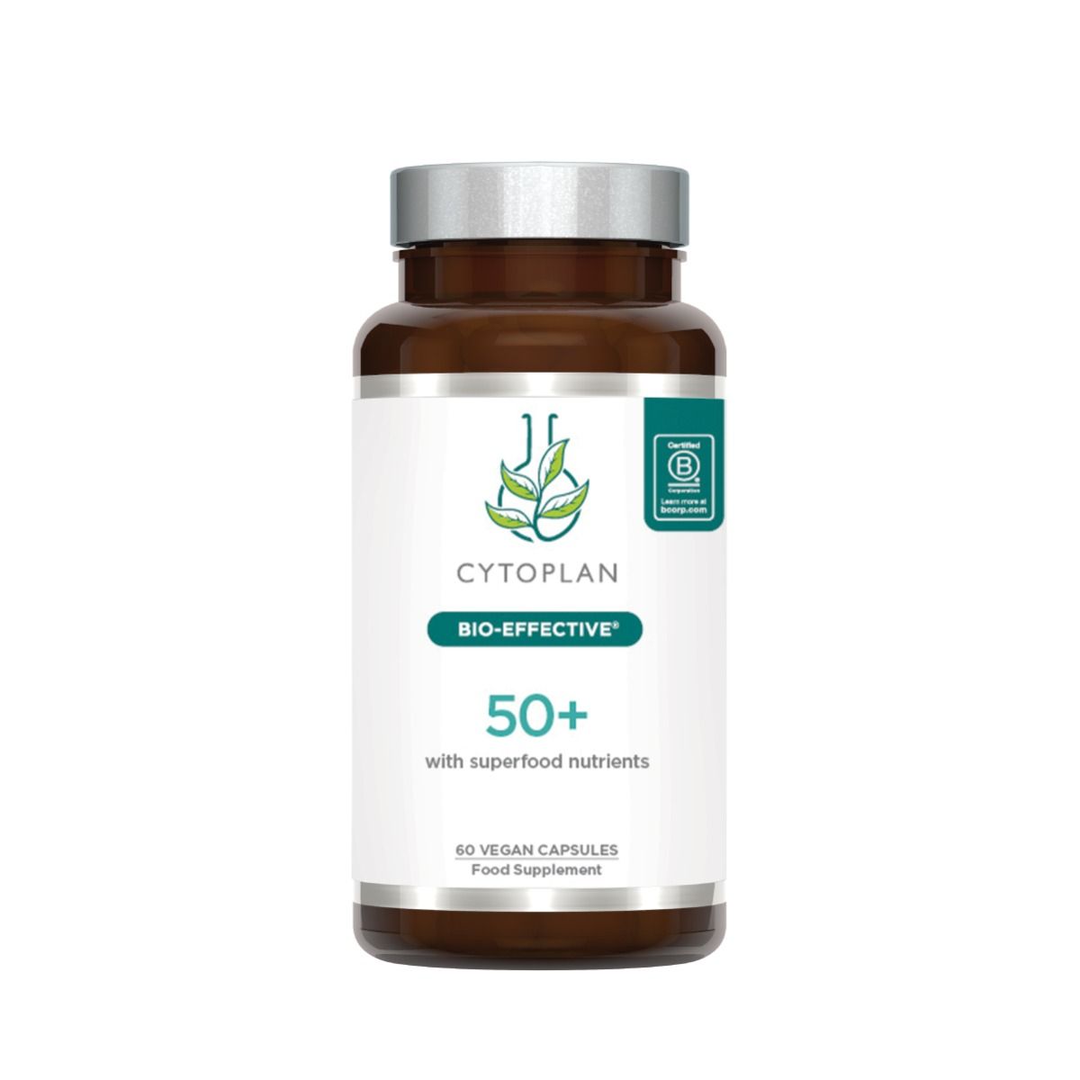 50+ Multi - Vitaminer &amp; mineraler - 60 vcaps fra Cytoplan