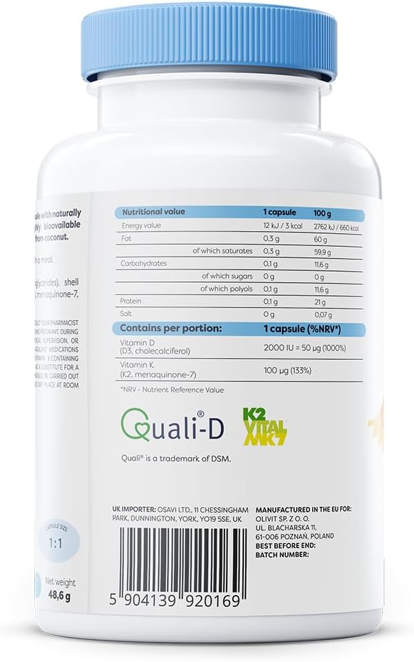 D3- &amp; K2-vitamin