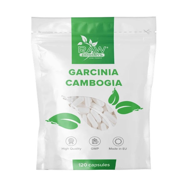 Garcinia Cambogia 500 mg, 60% HCA, 120 kapsler