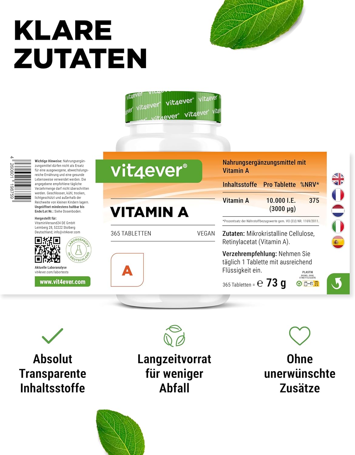 A-vitamin (Retinylacetat)