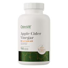 Indlæs billede til gallerivisning Æblecidereddike - apple cider vinegar - 600 mg, 90 veg kapsler fra Ostrovit
