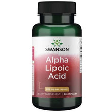 Indlæs billede til gallerivisning Alpha-Lipoic Acid (ALA) - 600 mg - 60 kapsler fra Swanson
