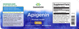 Apigenin, 50 mg, 90 kapsler fra Swanson
