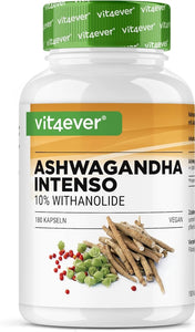 Ashwagandha Intenso-ekstrakt - 750 mg - 180 kapsler fra Vit4ever