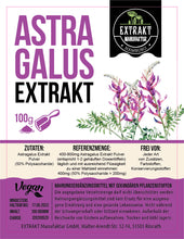 Indlæs billede til gallerivisning Astragalus ekstrakt, 400 mg, 240 kapsler
