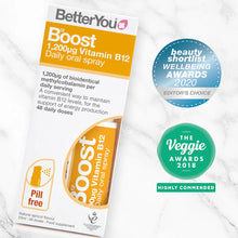 Indlæs billede til gallerivisning B12 vitamin Boost, 1200 mcg, 25 ml mundspray fra BetterYou
