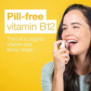 B12 vitamin Boost, 1200 mcg, 25 ml mundspray fra BetterYou