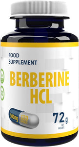 Berberin HCL - 500 mg - 120 kapsler fra DG SUPPLEMENTS