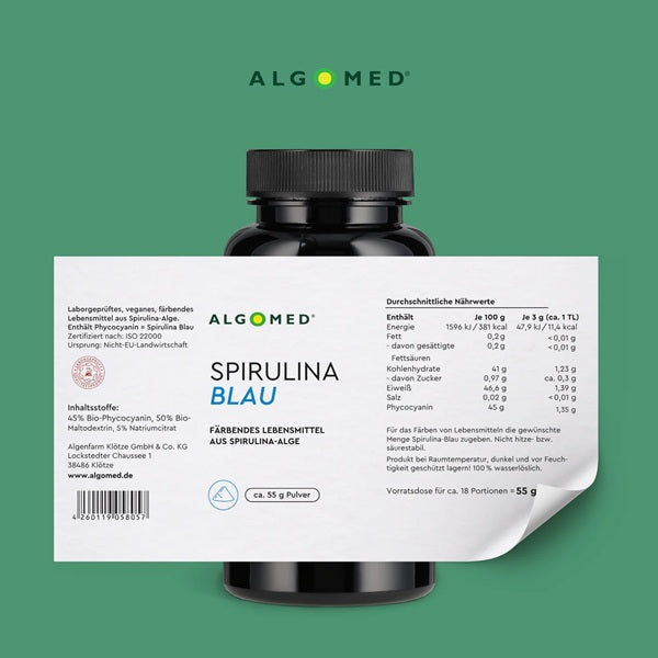 Blå spirulina