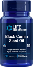Indlæs billede til gallerivisning Black cumin seed oil (sort spidskommenfrø), 500 mg, 60 kapsler
