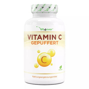 C-vitamin til følsomme maver, syreneutral & depot - 500 mg - 365 kapsler fra Vit4ever