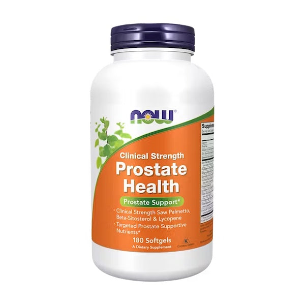 Prostate Health, Clinical Strenght, 180 softgel kapsler fra Now Foods