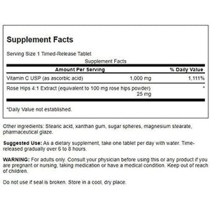 C-vitamin DEPOT time-released - 1000 mg - 250 tabletter fra Swanson