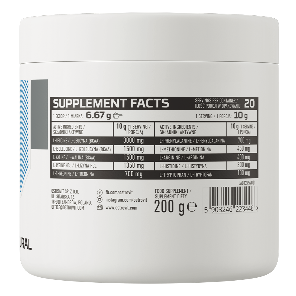 EAA (Essentielle aminosyrer) produktbillede