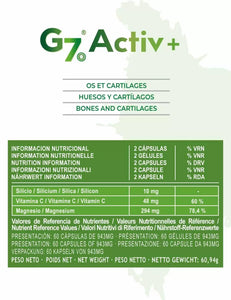 G7 Active+ til knogler og led, 60 kapsler