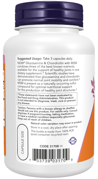 Glucosamin &amp; Chondroitin med MSM