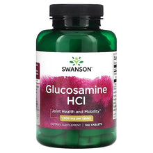 Indlæs billede til gallerivisning Glucosamine HCI - 1500 mg - 100 tabletter fra Swanson
