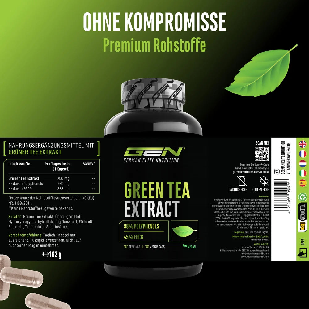 Grøn te-ekstrakt (EGCG)