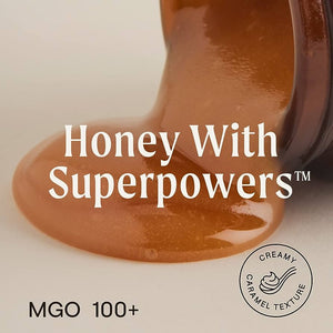 Honning, Raw Manuka MGO 100+ Honey, 250 g fra Manukora