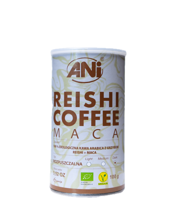 Reishi &amp; Maca-kaffe