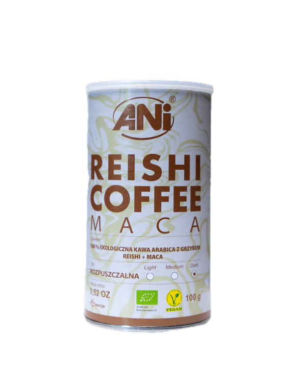 Reishi & Maca-kaffe